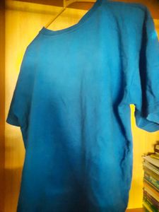 Blue 'Dump Him' Graphic T-Shirt