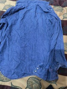 Levi's Classic Denim Western Shirt XS