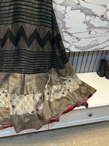 Full Flare Pure Cotton Gown Dress Bust- 36