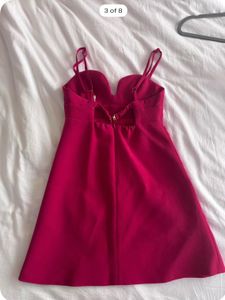 Mango Sweetheart Neckline Dress