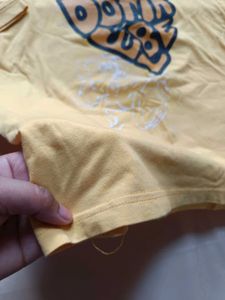 Cute Yellow Graphic T-Shirt