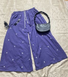 Purple Palazzo Pants