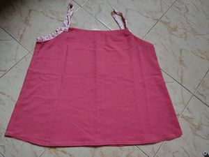 Cute Pink Spaghetti Strap Top