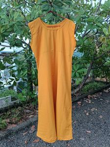 Plain Sleeveless Kurti+ Long Kurti