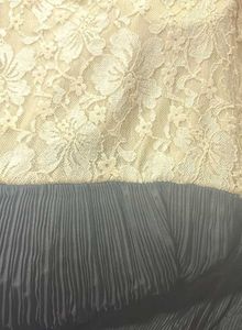 Elegant Two-Tone Dress