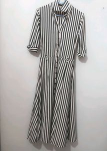 Striped Shirt  Dress