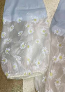 Blue Gingham Apron &amp; Gloves Set