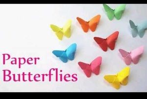 Handmade Paper Butterflies(pack of 6)