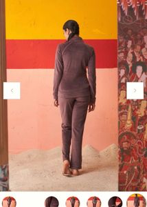 Mauve Velvet Tracksuit Set (never used)