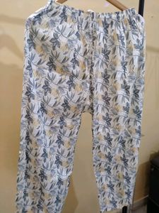 Beautiful Grey Kurti Plazo Set Cotton Fabric