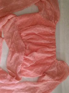 Chic Peach Dot top