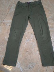 Olive Green  Pants