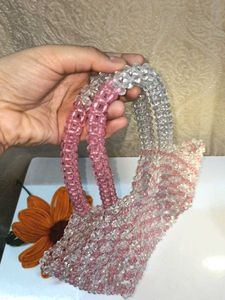 Chic Beaded Handbag