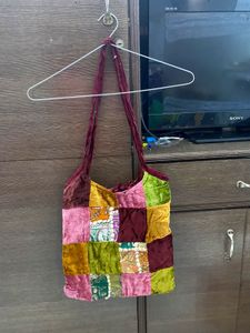 Patchwork Shoulder Bag