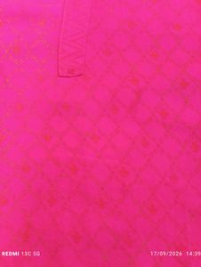Vibrant Pink Kurta pant set