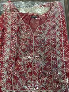 Embroidered short  frock Kurta