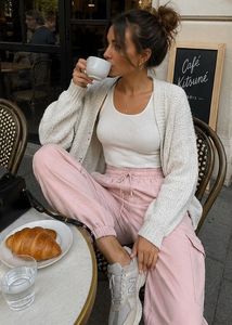Pink Jogger Pants