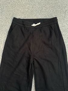Black Wide Leg Lounge Pants