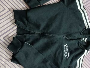 y2k double side zip crop jacket