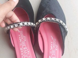 Catwalk Velvet Mules Flats