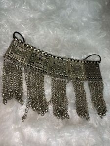 Oxidised Choker Neckpiece