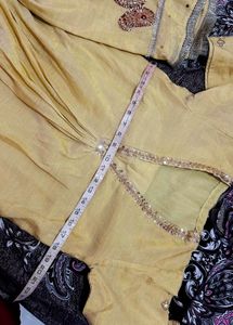 golden Anarkali
