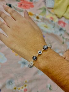 Y2K Bracelet with Heart Charm