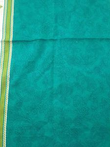 Emerald Green Fabric - New 2.25mtr &amp; Dupatta