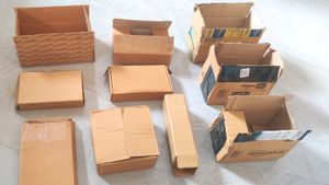 10 Mixed Sizes Packing Boxes Small Medium Size Pac