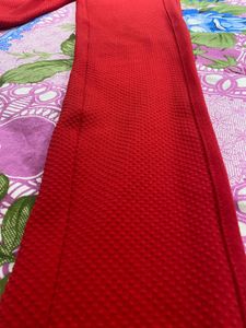 Vibrant Red Women's Pants