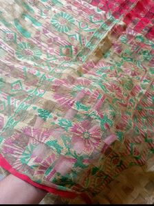 Red Gold Beautiful Saree