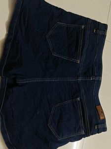 Dark Wash Denim Shorts