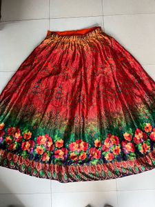 Boho Floral Maxi Skirt