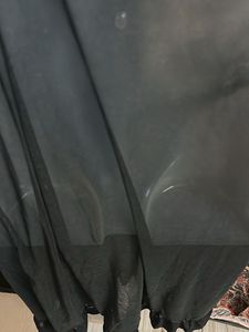 Elegant Black Lace Nightgown