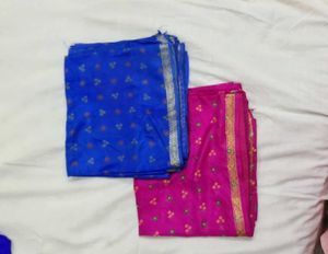 Vibrant Bandhani Silk Saree combo