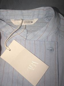 Classic Striped Long-Sleeve Shirt