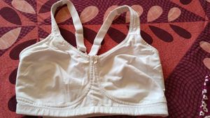 Comfortable White Bra