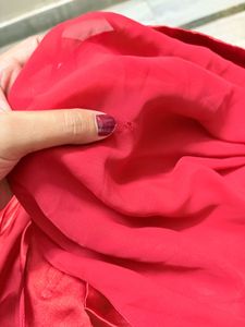 Elegant Red Party Dress