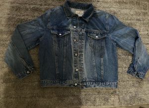Classic Washed Denim Jacket – Vintage Blue