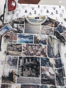 Urban Collage Print T-Shirt