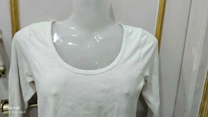 Classic White Long Sleeve Top