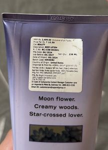 Victoria’s Secret midnight bloom lotion