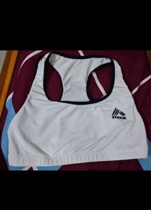 Racerback Active Sports Bra and yellow hoodie
