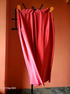 💖Bright Red Silk Palazo