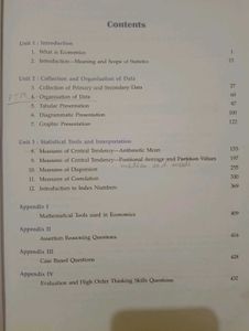 Statistics for Economics XI