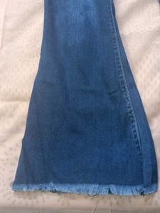 Flared Denim Jeans