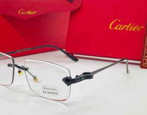 Cartier Rimless Blue Light Blocking Glasses