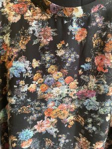 Floral Print Layered Tank Top