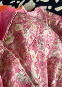 Rajasthani pink rajputi suit