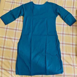 Sea Breeze Embroidered Kurta